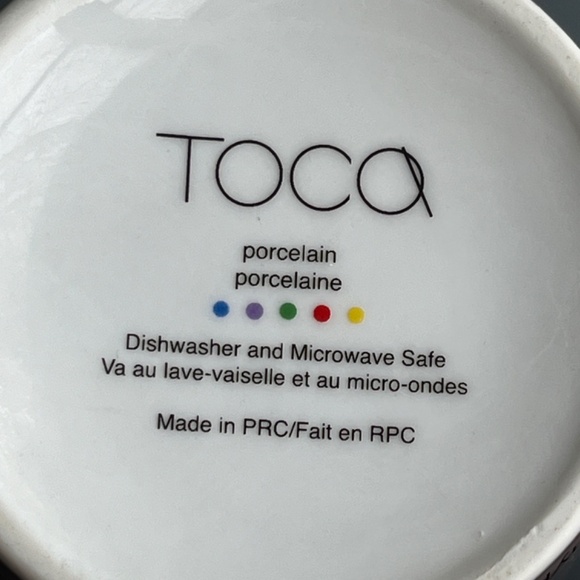 Cute designer porcelain mug set, by TOCA. - Picture 12 of 14